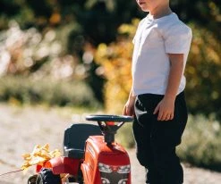 Falk 1-3 241C Τρακτέρ Baby Massey Ferguson Κόκκινο + Καρότσα (241C) -Ηλεκτροκίνητα Κατάστημα 200736 3 scaled 1