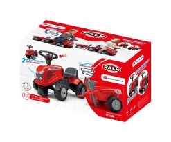 Falk 1-3 241C Τρακτέρ Baby Massey Ferguson Κόκκινο + Καρότσα (241C) -Ηλεκτροκίνητα Κατάστημα 200736 5 scaled 1