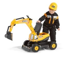 Falk 3-7 129 Φορτωτή Jcb Excavator Κίτρινος+Κράνος (135) -Ηλεκτροκίνητα Κατάστημα 200744 5 scaled 1