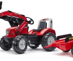 Falk 3-7 3020ΑΜ Τρακτέρ Mc Cormick Backhoe Κόκκινο + Καρότσα (3020AM)