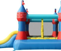 Happy Hop Τραμπολίνο Castle Bouncer Με Διπλή Τσουλήθρα (9512) 11 Happy Hop Τραμπολίνο Castle Bouncer Με Διπλή Τσουλήθρα (9512) -Ηλεκτροκίνητα Κατάστημα 201083 3