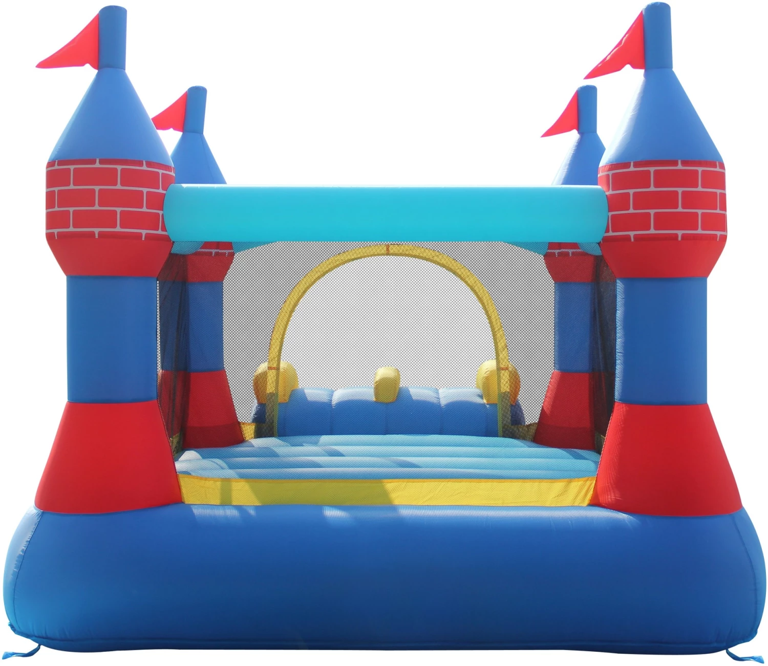 Happy Hop Τραμπολίνο Castle Bouncer Με Διπλή Τσουλήθρα (9512) 7 Happy Hop Τραμπολίνο Castle Bouncer Με Διπλή Τσουλήθρα (9512) - Image 5