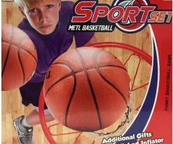 Blue Toys Στεφάνι Μπασκέτας Sport Set Metl Basketball (MKB718153)