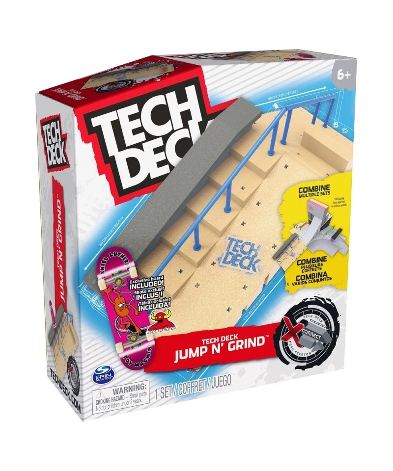 Tech Deck Tech Dech X-Connect Park Creator Starter Set Ράμπα Σανιδάκι (32.013896) 4 Tech Deck Tech Dech X-Connect Park Creator Starter Set Ράμπα Σανιδάκι (32.013896) - Image 2