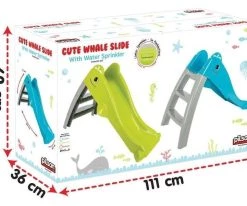 Pilsan Τσουλήθρα Water Slide Green 129x60x75 εκ. (06-227) 8 Pilsan Τσουλήθρα Water Slide Green 129x60x75 εκ. (06-227) -Ηλεκτροκίνητα Κατάστημα 211355 2