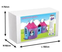 Pilsan Διπλό Πριγκιπικό Κάστρο Μωβ 285x125x168 εκ. (07-964) -Ηλεκτροκίνητα Κατάστημα 211358 2