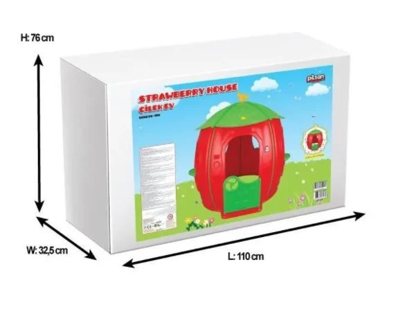 Pilsan Σπιτάκι Κήπου Strawberry House 141x141x142εκ (06-158) 5 Pilsan Σπιτάκι Κήπου Strawberry House 141x141x142εκ (06-158) - Image 3