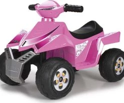 Feber Ηλεκτροκίνητο Quad Racy 6 Volt Ροζ (800011422)Feber