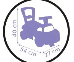 Smoby Ποδοκίνητο Ride-On Auto Pink (720524) -Ηλεκτροκίνητα Κατάστημα 212870 5