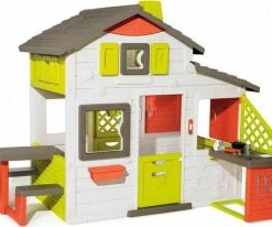 Smoby Νέο Friends House Playhouse And Kitchen (810202) -Ηλεκτροκίνητα Κατάστημα 212875 1