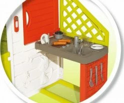 Smoby Νέο Friends House Playhouse And Kitchen (810202) -Ηλεκτροκίνητα Κατάστημα 212875 2