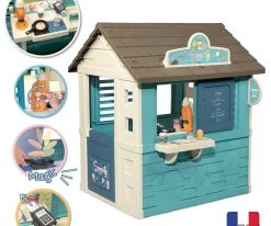 Smoby Παιδικό Σπιτάκι Κήπου Sweety Corner Πολύχρωμο 105x110x127εκ. (810718) -Ηλεκτροκίνητα Κατάστημα 212877 1