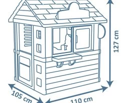 Smoby Παιδικό Σπιτάκι Κήπου Sweety Corner Πολύχρωμο 105x110x127εκ. (810718) -Ηλεκτροκίνητα Κατάστημα 212877 4