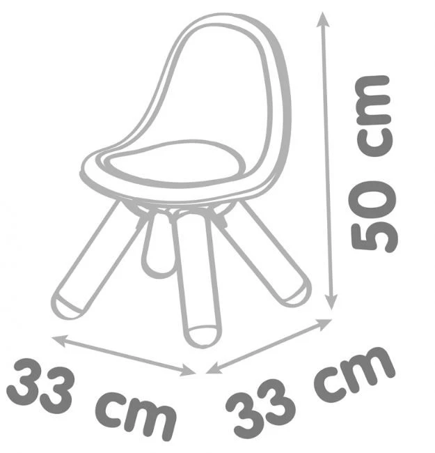 Smoby Παιδική Καρέκλα Kid Chair Grey (880113) 4 Smoby Παιδική Καρέκλα Kid Chair Grey (880113) - Image 2
