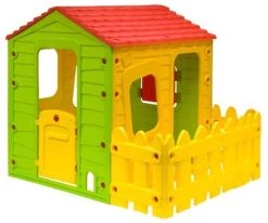 Starplast Παιδικό Σπιτάκι Κήπου Fun Farm Με Φράχτη (91-560) -Ηλεκτροκίνητα Κατάστημα 213716 1