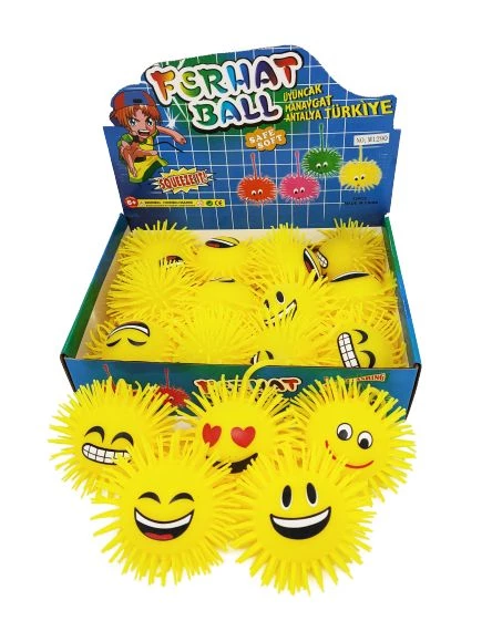 Blue Toys Mπαλάκι Αχινός Emoji Με Φως (MKO470189) 3 Blue Toys Mπαλάκι Αχινός Emoji Με Φως (MKO470189)