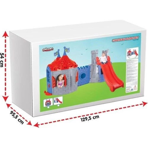 Pilsan Κάστρο Με Τσουλήθρα Γκρι (07-965) 5 Pilsan Κάστρο Με Τσουλήθρα Γκρι (07-965) - Image 3