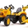 Falk Παιδικός Τρακτέρ Komatsu WB93R με Διπλό Εκσκαφέα και Καρότσα (2086Y)