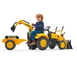 Falk Παιδικός Τρακτέρ Komatsu WB93R με Διπλό Εκσκαφέα και Καρότσα (2086Y) 10 Falk Παιδικός Τρακτέρ Komatsu WB93R με Διπλό Εκσκαφέα και Καρότσα (2086Y) -Ηλεκτροκίνητα Κατάστημα 216175 3