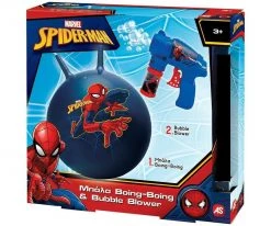 AS το καλό παιχνίδι Boing και Bubble Gun Spiderman (1500-15754)
