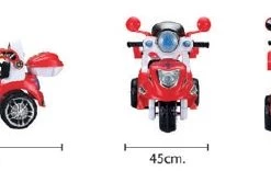 MG Toys Μπαταριοκινητη Μηχανη 6 Volt Κοκκινη Για Παιδια (412153) -Ηλεκτροκίνητα Κατάστημα 412153 4