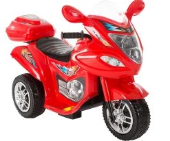 MG Toys Μπαταριοκινητη Μηχανη Mini Motorcycle 6 Volt Κοκκινη Για Παιδια (412177)