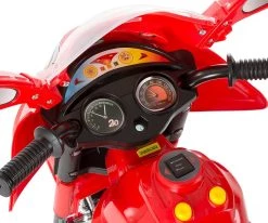 MG Toys Μπαταριοκινητη Μηχανη Mini Motorcycle 6 Volt Κοκκινη Για Παιδια (412177) -Ηλεκτροκίνητα Κατάστημα 412177 4