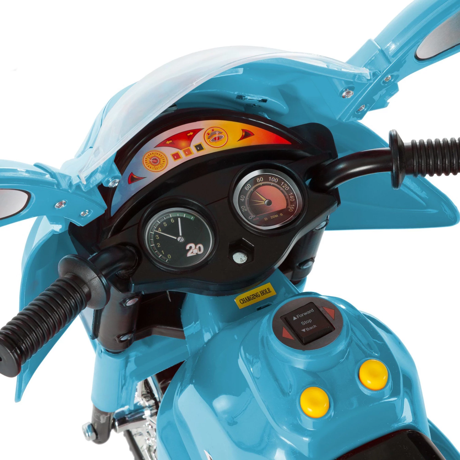 MG Toys Μπαταριοκινητη Μηχανη Mini Motorcycle 6 Volt Μπλε Για Παιδια (412178) 7 MG Toys Μπαταριοκινητη Μηχανη Mini Motorcycle 6 Volt Μπλε Για Παιδια (412178) - Image 5