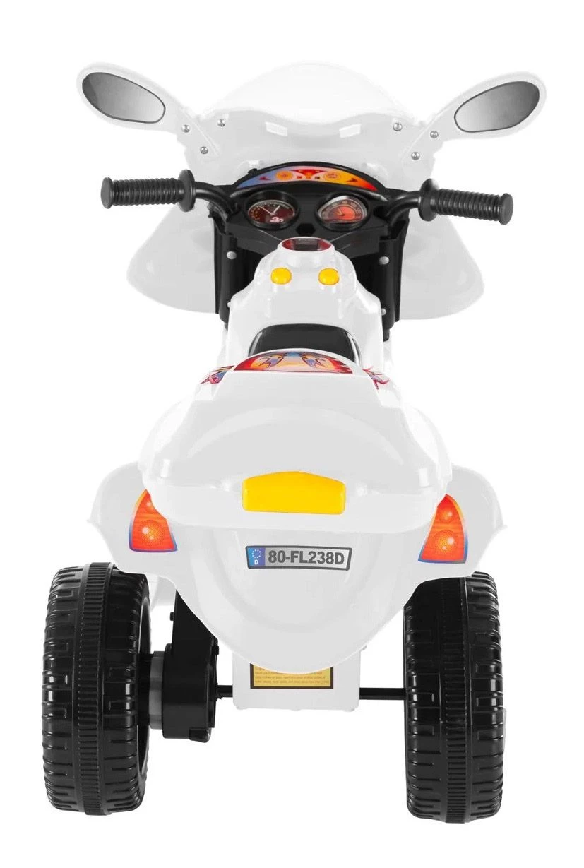 MG Toys Μπαταριοκινητη Μηχανη Mini Motorcycle 6 Volt Ασπρη Για Παιδια (412187) 6 MG Toys Μπαταριοκινητη Μηχανη Mini Motorcycle 6 Volt Ασπρη Για Παιδια (412187) - Image 4