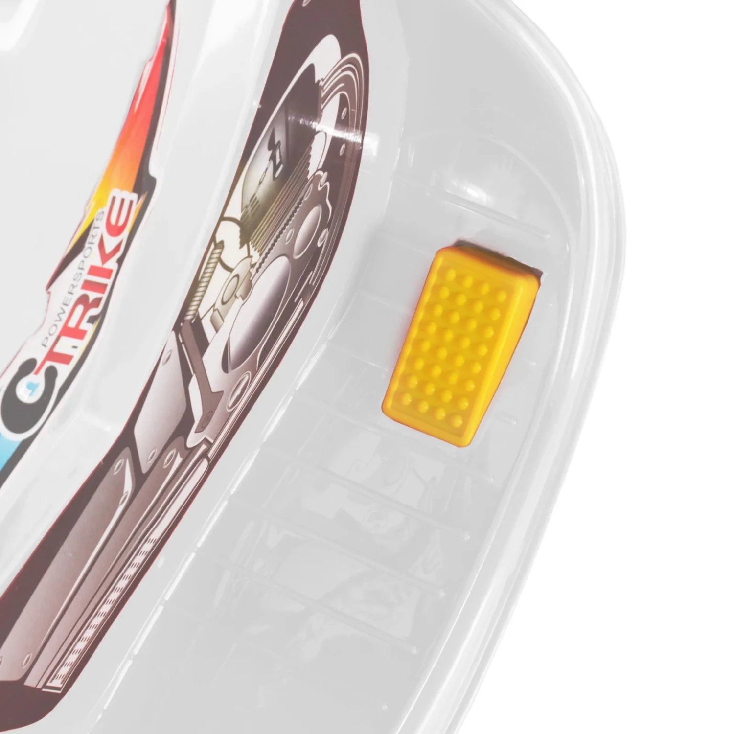 MG Toys Μπαταριοκινητη Μηχανη Mini Motorcycle 6 Volt Ασπρη Για Παιδια (412187) 8 MG Toys Μπαταριοκινητη Μηχανη Mini Motorcycle 6 Volt Ασπρη Για Παιδια (412187) - Image 6