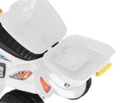 MG Toys Μπαταριοκινητη Μηχανη Mini Motorcycle 6 Volt Ασπρη Για Παιδια (412187) 17 MG Toys Μπαταριοκινητη Μηχανη Mini Motorcycle 6 Volt Ασπρη Για Παιδια (412187) -Ηλεκτροκίνητα Κατάστημα 412187 6