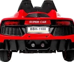 MG Toys Τηλεκατευθυνομενο Μπαταριοκινητο Αυτοκινητο R/C Lamb Race 6V Σε Κοκκινο Χρωμα (412217) -Ηλεκτροκίνητα Κατάστημα 412217 4