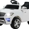 MG Toys Τηλεκατευθυνόμενο Μπαταριοκίνητο Mercedes Benz ML350 Licenced 12V4,5Ah Λευκό (412223) -Ηλεκτροκίνητα Κατάστημα 412223