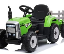 MG Toys Τρακτέρ Tractor Trailer 12V 4.5Ah Πράσινο (412230) -Ηλεκτροκίνητα Κατάστημα 412230 scaled 2