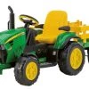 Peg Perego John Deere Ground Force Τρακτερ Με Καροτσα 12 Volt (OR0047) -Ηλεκτροκίνητα Κατάστημα 613398