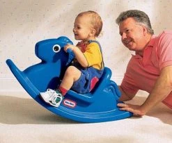 Little Tikes Κουνιστο Αλογακι Μπλε (1672) -Ηλεκτροκίνητα Κατάστημα 617471 2 1