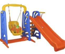 Pilsan Σετ Κουνια + Τσουληθρα Για Παιδια Cute Set (06-141) -Ηλεκτροκίνητα Κατάστημα 644465 1