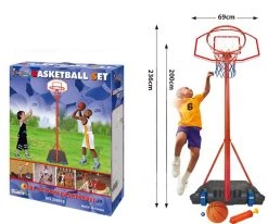 Blue Toys Παιδικο Σετ Μπασκετα Με Επιδαπεδια Βαση (MK2464065) -Ηλεκτροκίνητα Κατάστημα 645250 1