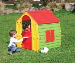 Starplast Παιδικο Πολυχρωμο Μαγικο Σπιτι Κηπου 102Χ90Χ109 Εκ. (010561) -Ηλεκτροκίνητα Κατάστημα 658438 1