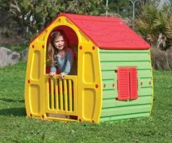 Starplast Παιδικο Πολυχρωμο Μαγικο Σπιτι Κηπου 102Χ90Χ109 Εκ. (010561) -Ηλεκτροκίνητα Κατάστημα 658438 2