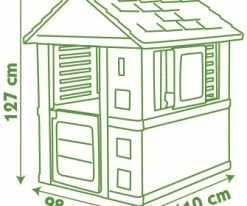 Smoby Σπιτι Maison Nature 98X127X110 (310069) 8 Smoby Σπιτι Maison Nature 98X127X110 (310069) -Ηλεκτροκίνητα Κατάστημα 658725 2 1