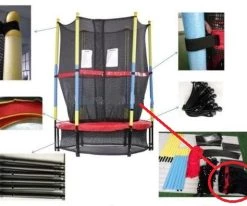 Διχτυ Ασφαλειας Μαυρο Για Τραμπολινο Tx-B7105D-54′ (SAFETY NET) -Ηλεκτροκίνητα Κατάστημα 668909 3