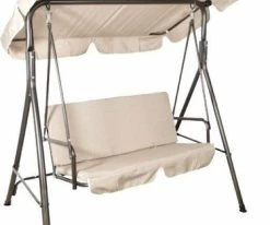 Κούνια Μεταλλική Διθέσια 138X110X153 Εκ. (SWING-2)