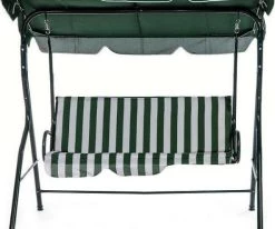 Κουνια Μεταλλικη Τριθεσια 170X110X153 Εκ. (SWING-3)