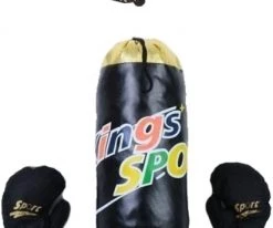 Blue Toys Box Σετ Boxing Sport Σακος Με Γαντια (MKI714410)