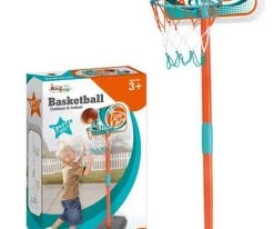 Blue Toys Μπασκέτα Basketball Stand Με Μπάλα Και Τρόμπα (MKK976983)