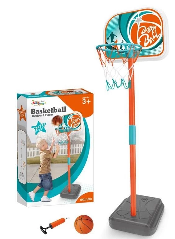 Blue Toys Μπασκέτα Basketball Stand Με Μπάλα Και Τρόμπα (MKK976983) 3 Blue Toys Μπασκέτα Basketball Stand Με Μπάλα Και Τρόμπα (MKK976983)