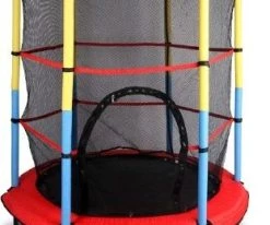 Byox Τραμπολίνο Με Εσωτερικό Προστατευτικό Δίχτυ Κόκκινο (108265)