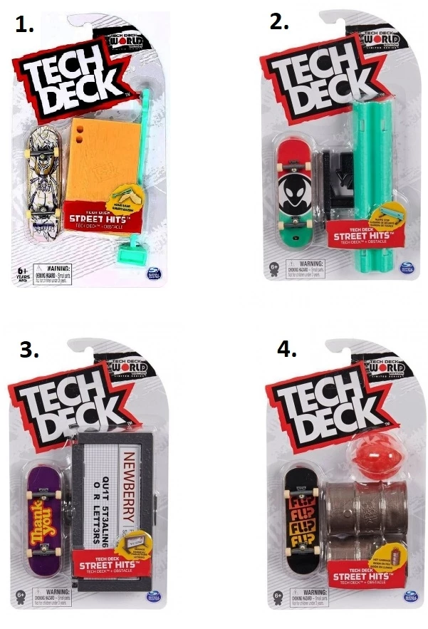 Tech Deck Μινιατούρα Τροχοσανίδα Με Ράμπα (32.099892) 4 Tech Deck Μινιατούρα Τροχοσανίδα Με Ράμπα (32.099892) - Image 2