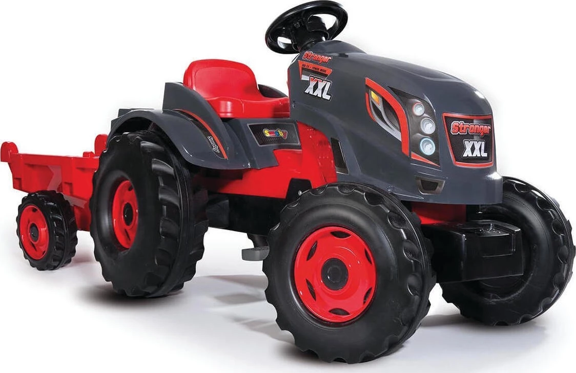 Smoby Τρακτέρ Με Καροτσάκι Stronger XXL (710200) 3 Smoby Τρακτέρ Με Καροτσάκι Stronger XXL (710200)